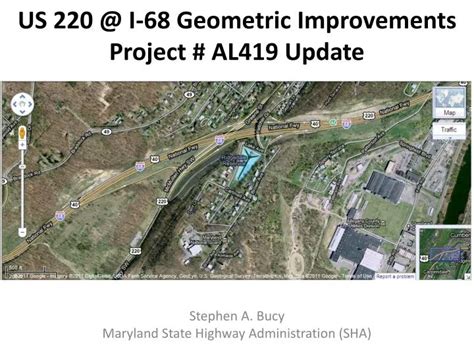 Ppt Us 220 I 68 Geometric Improvements Project Al419 Update