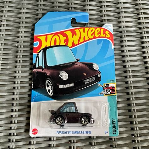 Jual Hot Wheels Porsche 911 Turbo 3 6 964 Tooned Shopee Indonesia