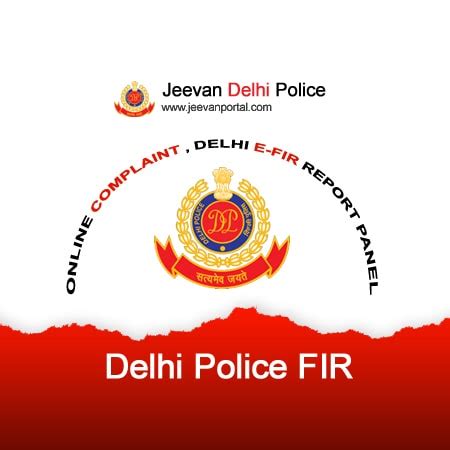 New Delhi Police e-F.I.R Here | Delhi Police online fir