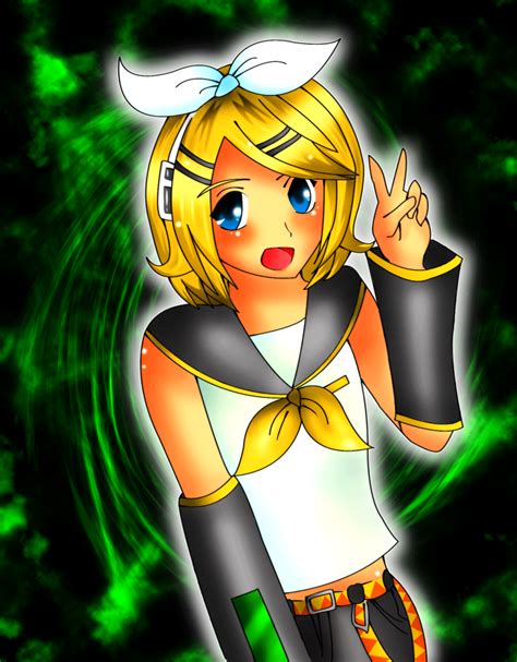 Rin Kagamine By Odettebr On Deviantart