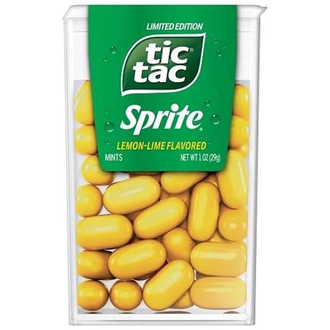 Tic Tac Sprite Flavored 1oz Grandpa Joes Candy Shop