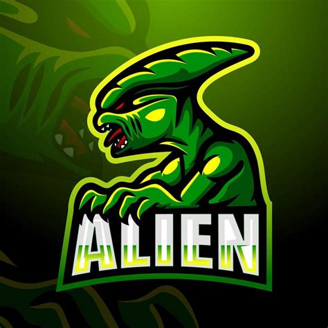 Alien Mascot Esport Logo Design 5911327 Vector Art At Vecteezy