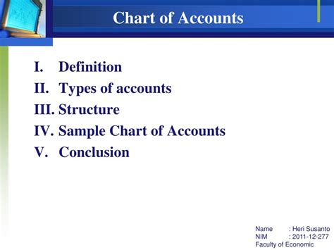 Ppt Chart Of Accounts Powerpoint Presentation Free Download Id2052501