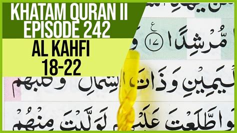 Khatam Quran Ii Surah Al Kahf Ayat 18 22 Tartil Belajar Mengaji Pelan