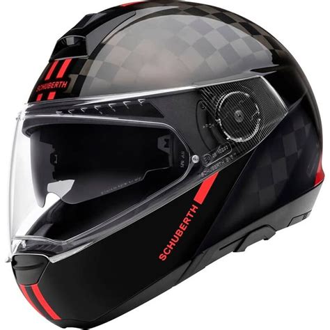 Schuberth C Pro Carbone Fusion Red Gloss Moto