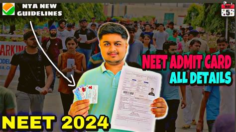 NEET 2024 Admit Card Complete Details Photo In Admit Card Latest