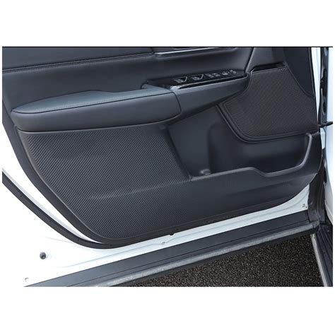 Lsrtw Carbon Fiber Car Door Anti Kick Film For Honda Crv Honda Cr V