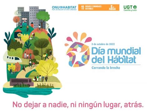 Área de Medio Ambiente de UGTCyL Día Mundial del Hábitat Cerrando la