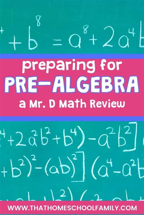 Self-Paced Success: Preparing for Pre-Algebra with Mr. D Math - That Homeschool Family