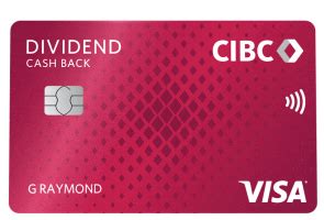 Cibc Dividend Visa Card Special Offers Cibc