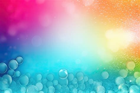 Premium Ai Image Rainbow Background With A Rainbow Background