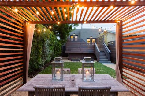 Pergola En Bois Pour La Terrasse En 22 Exemples Superbes