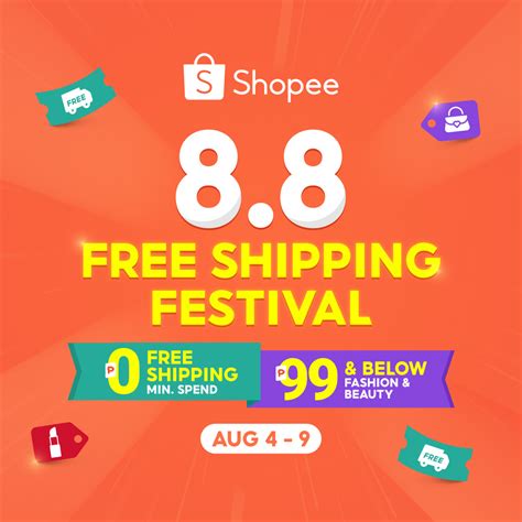 Free Shipping Festival Thank You Shopee Ph