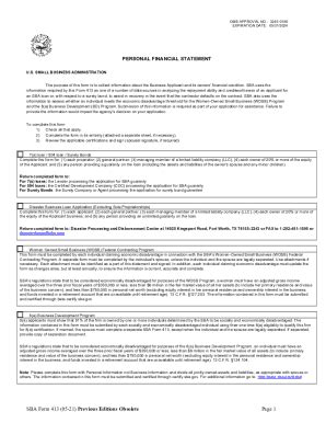 Sba Fill And Sign Printable Template Online