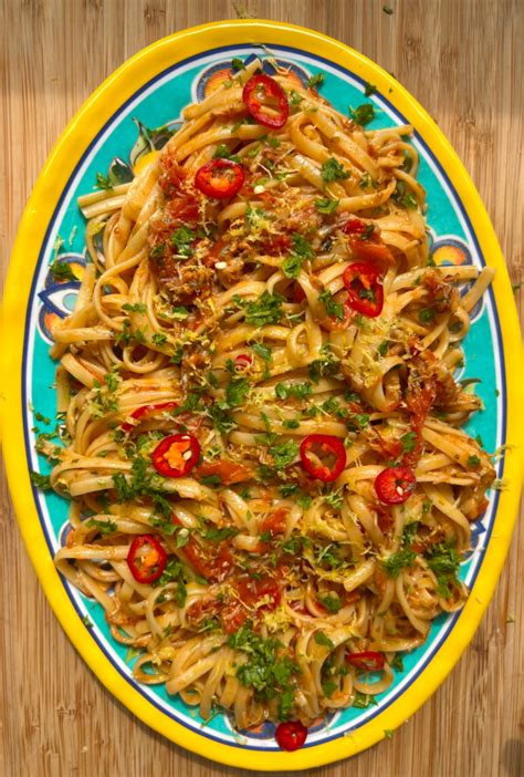 Easy Crab Linguine Dish Samah Eats Crab Linguine