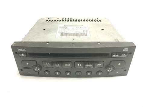 Fabryczne Radio Cd Clarion Rd Peugeot Xt Xt Za