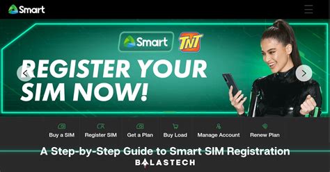 Smart Sim Registration Step By Step Guide Balastech