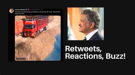 Anand Mahindra Faces Twitter Reactions Over Truck Sim Video