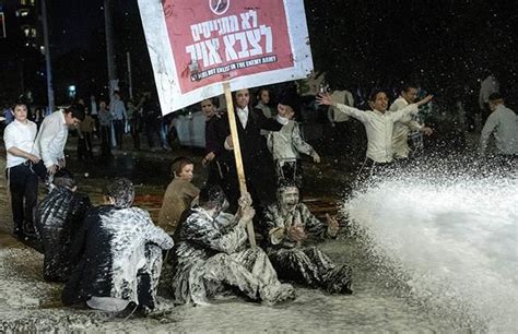 Protestan En Israel Miles De Jud Os Ultraortodoxos