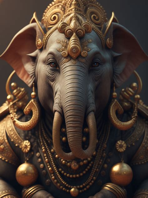 Premium Free Ai Images Colourfull God Vinayagar High Resolution Realistic