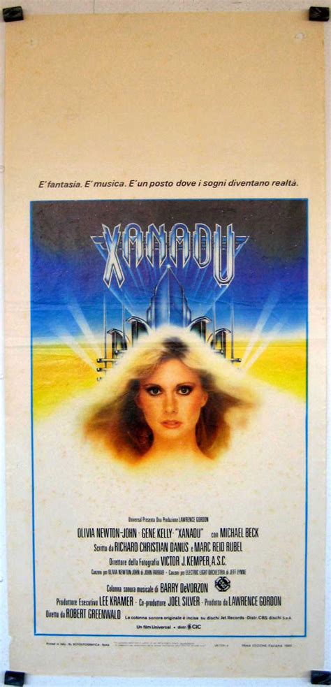 "XANADU" MOVIE POSTER - "XANADU" MOVIE POSTER