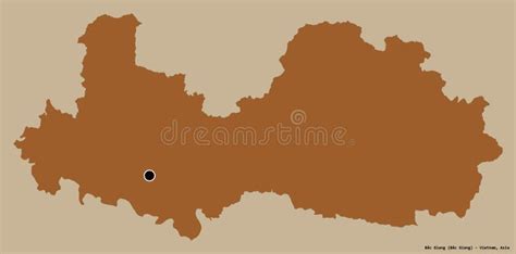 An Giang Province Map Vector Stock Vector - Illustration of long, asia ...