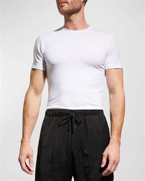 Neiman Marcus Men's 3-Pack Cotton Stretch T-Shirts | Neiman Marcus