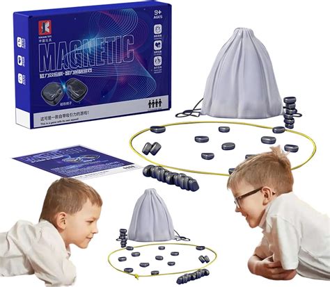 Kluster Magnet Game Magnetic Effect Chess Set Magnetic Chess Game