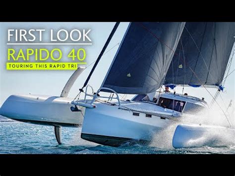 C Foils On A Fast Cruising Carbon Trimaran This Looks Rapid Rapido