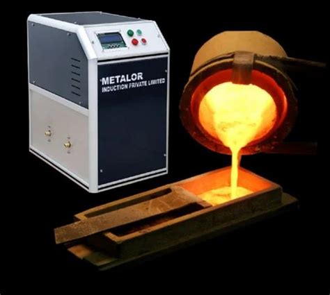 5kw Electric Gold Melting Induction Furnace Material Loading Capacity