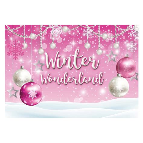 Pink Winter Wonderland Party