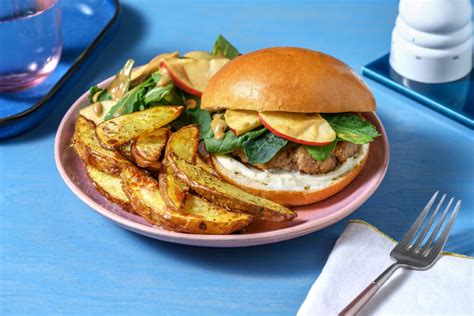 Pork And Apple Burgers Recipe Hellofresh