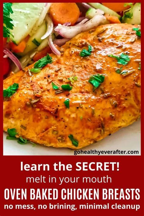 Easy Baked Thin Sliced Chicken Breasts Boneless Go Healthy Ever After