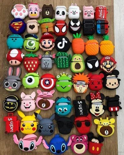 Rubbersilicone Airpods Airpods Pro Protection Cartoon Cases For Airpod Case At Rs 180piece