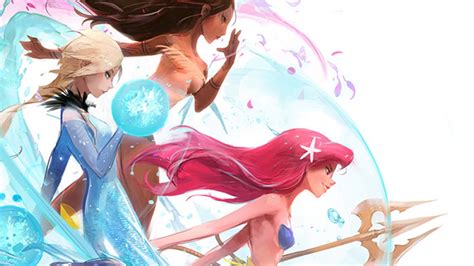 Cool Disney Princess Battle Royale Fan Art — Geektyrant