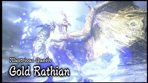 Monster Hunter Rise Sunbreak Vs Gold Rathian Youtube