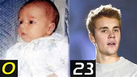 Justin Bieber Transformation From 0 To 23 Years Then And Now