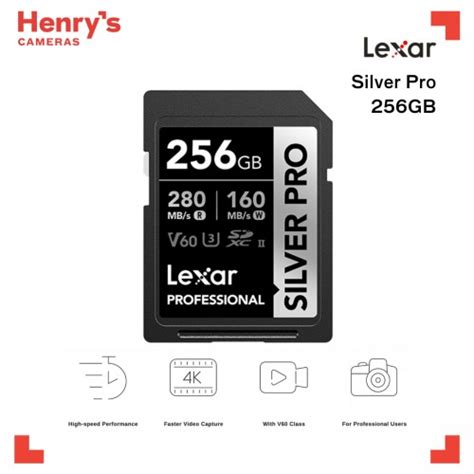 Lexar Professional Silver Pro Gb Sdxcsdxc Uhs Ii U V