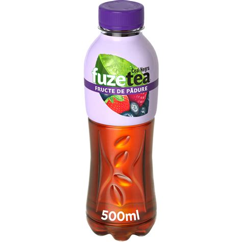 Fuzetea Ceai Negru Cu Suc De Fructe De Padure 500ml Mega Image