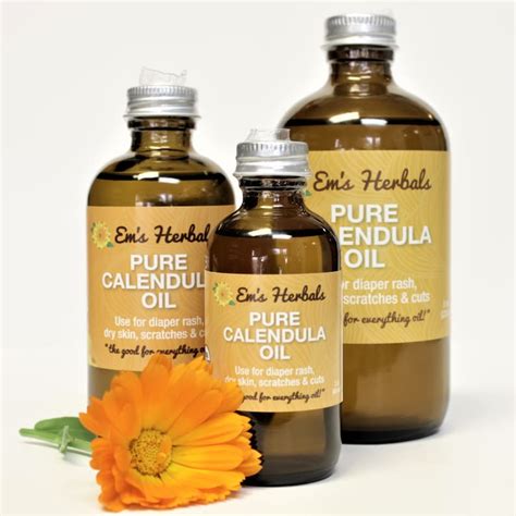 Pure Calendula Infused Oil Organic Etsy