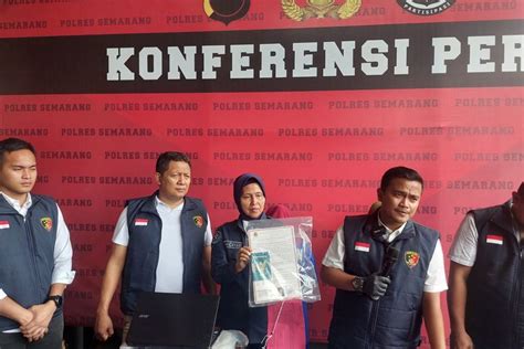 Dua Pelaku Tppo Di Kabupaten Semarang Ditangkap Berangkatkan Puluhan