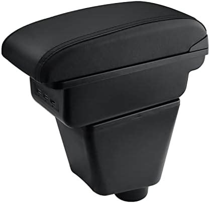 Marchfa Centre Console Armrest Box For Clio Captur With Usb Ports Pu