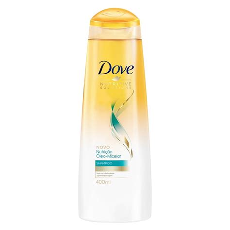 Shampoo Dove Nutrição Óleo Micelar 400ml Drogalider