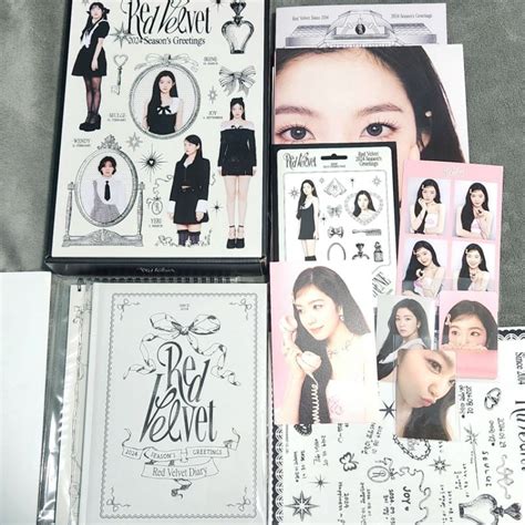 Sharing Red Velvet Season S Greeting Desk Calendar Diary