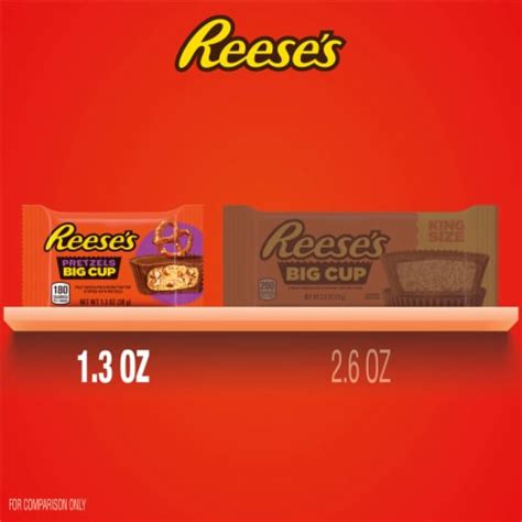 Reese S Stuffed With Pretzels Big Cup Milk Chocolate Peanut Butter Cups