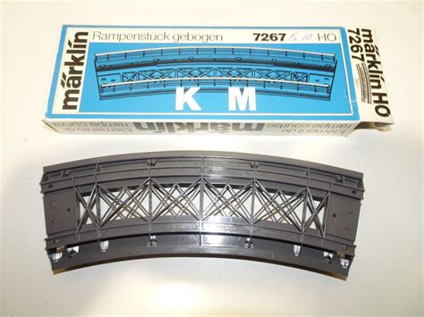 Märklin Rampenstück Brücke K M Gleis Schienen HO 7267 Kaufen auf Ricardo