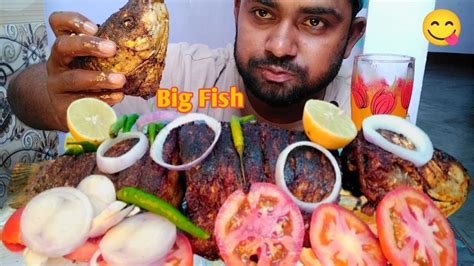 Oh No 1 Kg Big Fish Fry Eating Video L Fish Fry Eating Challenge L