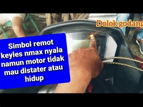 Indikator Kunci Nmax Berkedip Lambang Kunci Nmax Tanda Seru Menyala