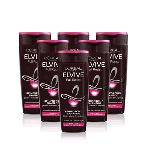 Buy Loreal Paris Elvive Full Resist Reinforcing Fragile Hair Shampoo With Biotin For Hair Fall