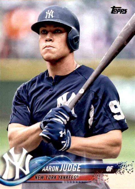 Topps Aaron Judge Trading Card Database